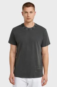 Мужская черная футболка Shipping Черный S G-Star RAW D26050,C756