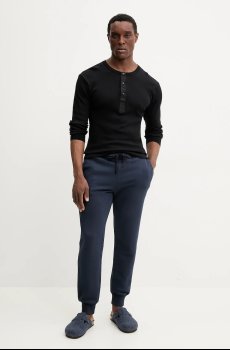 Хлопковый лонгслив лаунж Resteröds ORIGINAL bedstefartroje GOTS