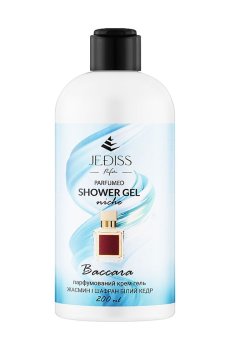 Парфюмированный крем-гель для душа Jediss Baccara Parfumed Shower Gel унисекс, 200 мл