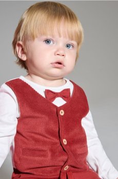 Бавовняне боді - кремовий