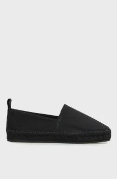 Женские черные эспадрильи OBLIQUE CANVAS Черный 40 Calvin Klein HW0HW02931
