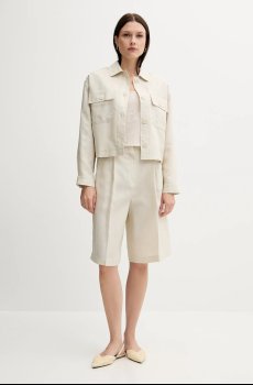 Куртка с примесью льна United Colors of Benetton