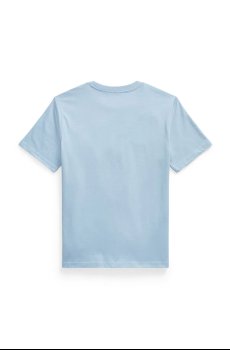 Детская хлопковая футболка Polo Ralph Lauren