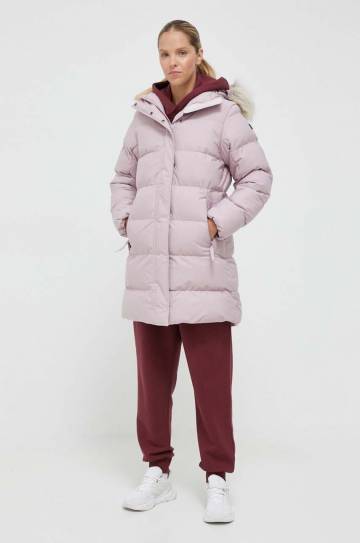 Куртка Helly Hansen женская цвет розовый зимняя Куртка Helly Hansen женская цвет розовый зимняя