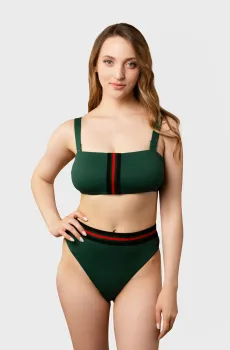 Женский зеленый лиф от купальника Зеленый L brabrabra SO246831