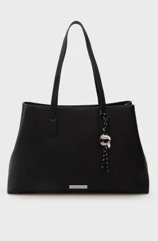 Женская черная сумка IKON Черный ONESIZE Karl Lagerfeld B1W30001