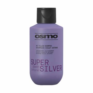 Интенсивный шампунь Osmo Super Silver No Yellow Shampoo против желтизны окрашенных, светлых и натуральных волос, 100 мл Интенсивный шампунь Osmo Super Silver No Yellow Shampoo против желтизны окрашенных, светлых и натуральных волос, 100 мл