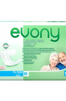 Подгузники для взрослых Evony 2 Medium, 30 шт