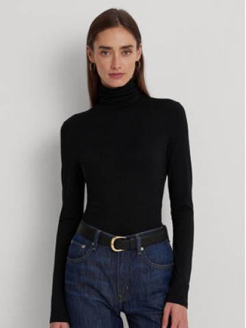 Lauren Ralph Lauren Гольф 200810393001 Чорний Slim Fit Lauren Ralph Lauren Гольф 200810393001 Чорний Slim Fit