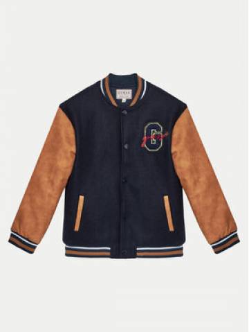 Guess Куртка бомбер L4BL19 WGSN0 Cиній Regular Fit Guess Куртка бомбер L4BL19 WGSN0 Cиній Regular Fit