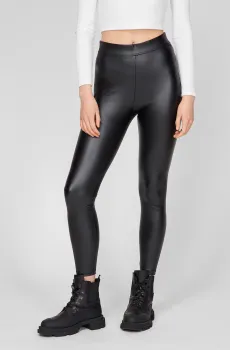 Женские черные леггинсы Черный 38 Tally Weijl SLEPECOAT