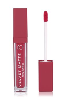 Жидкая помада для губ LCF Velvet Matte Long Lasting 02, 6 мл