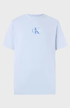 Мужская голубая футболка GRAPHIC Голубой L Calvin Klein Jeans LV04RB866G