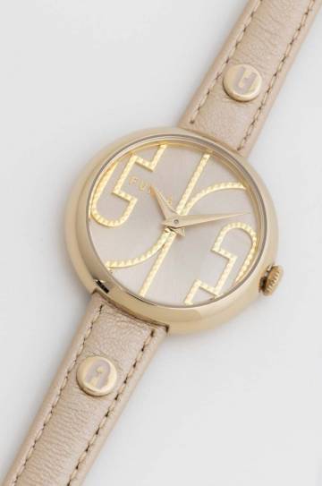Часы Furla WW00005013L2 женские цвет бежевый Часы Furla WW00005013L2 женские цвет бежевый