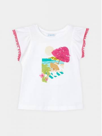 Mayoral Топ 3096 Білий Regular Fit Mayoral Топ 3096 Білий Regular Fit