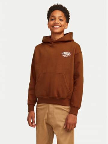 Jack&Jones Junior Світшот Noho Back Graphic 12263292 Коричневий Relaxed Fit Jack&Jones Junior Світшот Noho Back Graphic 12263292 Коричневий Relaxed Fit