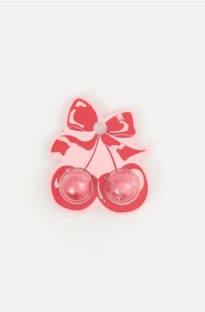 Бомбочки для ванни в упаковці з мотивом вишні 2 pack - червоний