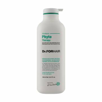 Фитотерапевтический шампунь Dr.FORHAIR Phyto Therapy Shampoo для чувствительной кожи головы, 500 мл Фитотерапевтический шампунь Dr.FORHAIR Phyto Therapy Shampoo для чувствительной кожи головы, 500 мл