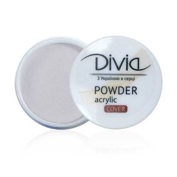 Акриловая пудра для ногтей Divia Acrylic Powder Cover Камуфлирующая, AC07 Light Nude, 8 г Акриловая пудра для ногтей Divia Acrylic Powder Cover Камуфлирующая, AC07 Light Nude, 8 г