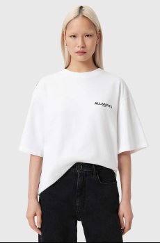 Хлопковая футболка AllSaints SWOOP