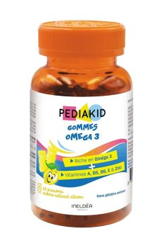 Омега 3 для детей Pediakid Gommes Omega 3, 60 жевательных конфет