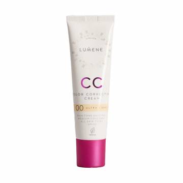 CC-крем для лица Lumene CC Color Correcting Cream SPF 20, 00 Ultra Light, 30 мл CC-крем для лица Lumene CC Color Correcting Cream SPF 20, 00 Ultra Light, 30 мл