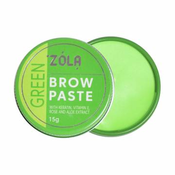Контурная паста для бровей Zola Brow Paste Зеленая, 15 г Контурная паста для бровей Zola Brow Paste Зеленая, 15 г