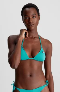 Женский бирюзовый лиф от купальника TRIANGLE-RP Бирюзовый XS Calvin Klein KW0KW02343