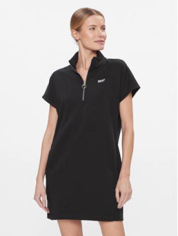 DKNY Sport Повсякденна сукня DP3D4826 Чорний Regular Fit DKNY Sport Повсякденна сукня DP3D4826 Чорний Regular Fit