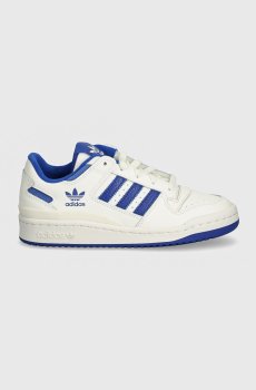 Детские кожаные кроссовки adidas Originals FORUM LOW CL