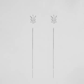 Серебряные серьги Minimal 521050 Серебряные серьги Minimal 521050