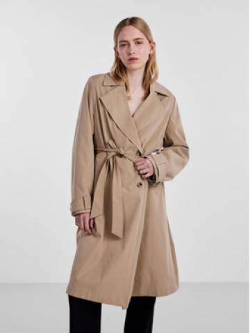 Pieces Тренч 17141582 Бежевий Loose Fit Pieces Тренч 17141582 Бежевий Loose Fit