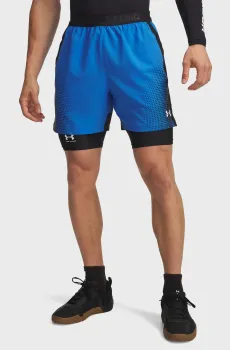 Мужские голубые шорты Vanish Wordmark Short Голубой S Under Armour 6007632-402