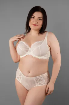 Женские белые трусики Белый M brabrabra SLZ25902201