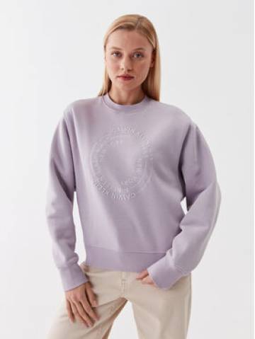 Calvin Klein Світшот Tonal K20K205712 Фіолетовий Relaxed Fit Calvin Klein Світшот Tonal K20K205712 Фіолетовий Relaxed Fit