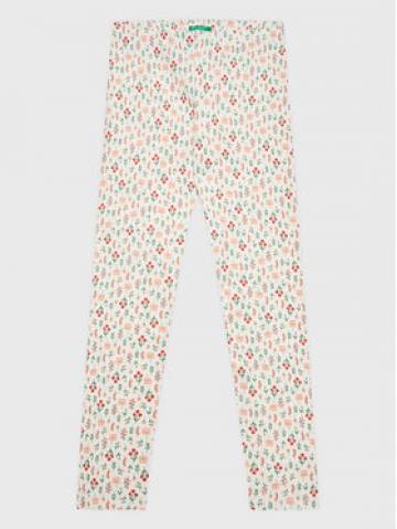 United Colors Of Benetton Легінси 33KCCF02W Білий Slim Fit United Colors Of Benetton Легінси 33KCCF02W Білий Slim Fit