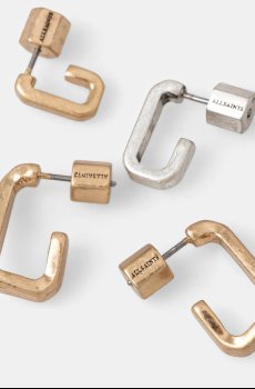 Сережки AllSaints 3 шт