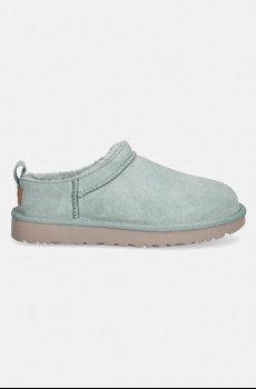Замшевые тапочки UGG W Classic Micro