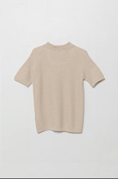 Детское поло с примесью льна United Colors of Benetton