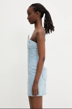 Джинсовое платье Coperni x Disney Crown