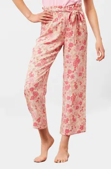 Женские розовые брюки 7/8 FATI Розовый XL Etam 6528711