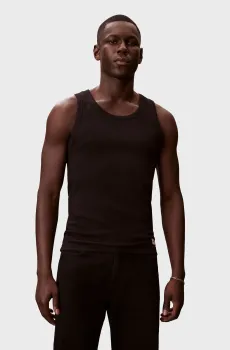 Мужская черная майка BADGE Черный XL Calvin Klein Jeans LV04RF272G