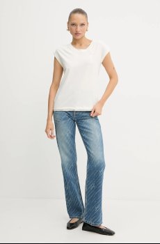 Хлопковый топ BOSS Orange C_Elai