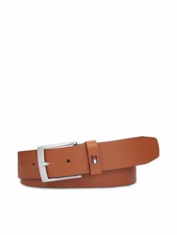 Tommy Hilfiger Чоловічий ремінь Adan 3.5 Seasonal Texture AM0AM12165 Коричневий Tommy Hilfiger Чоловічий ремінь Adan 3.5 Seasonal Texture AM0AM12165 Коричневий