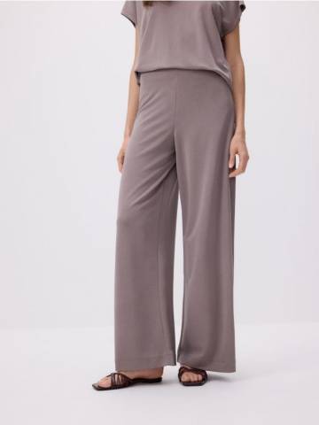 Reserved - Модальні штани - кавовий - ZQ644-84X