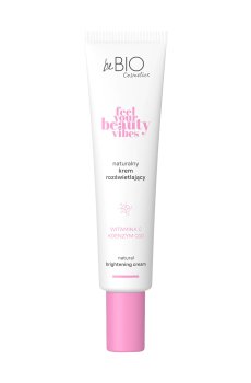Осветляющий крем для лица beBIO Feel Your Beauty Vibes Natural Brightening Cream, 40 мл