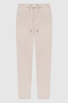 Бежевые спортивные штаны