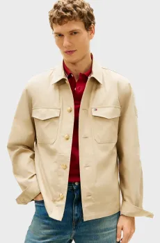 Мужская бежевая куртка NYLON Бежевый XXL Tommy Hilfiger MW0MW38712