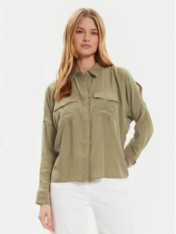 DKNY Сорочка P4DM8X00 Зелений Regular Fit DKNY Сорочка P4DM8X00 Зелений Regular Fit