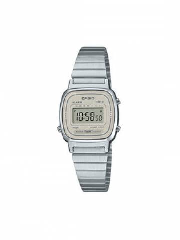 Casio Годинник Vintage Mini LA670WEA-8AEF Срібний Casio Годинник Vintage Mini LA670WEA-8AEF Срібний